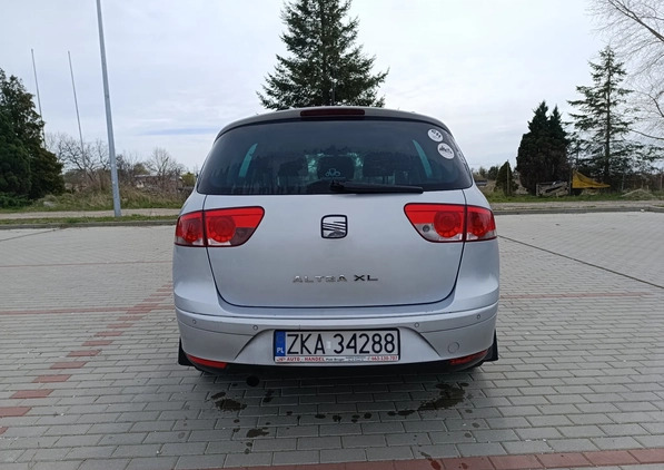 Seat Altea XL cena 17000 przebieg: 237000, rok produkcji 2010 z Czyżew małe 79